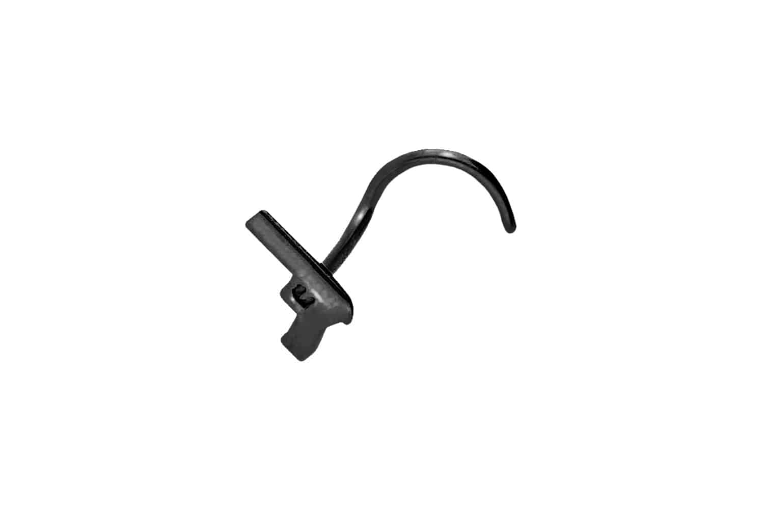 Chirurgenstahl Nasenstecker Nasenpiercing Spirale PISTOLE ++SALE++